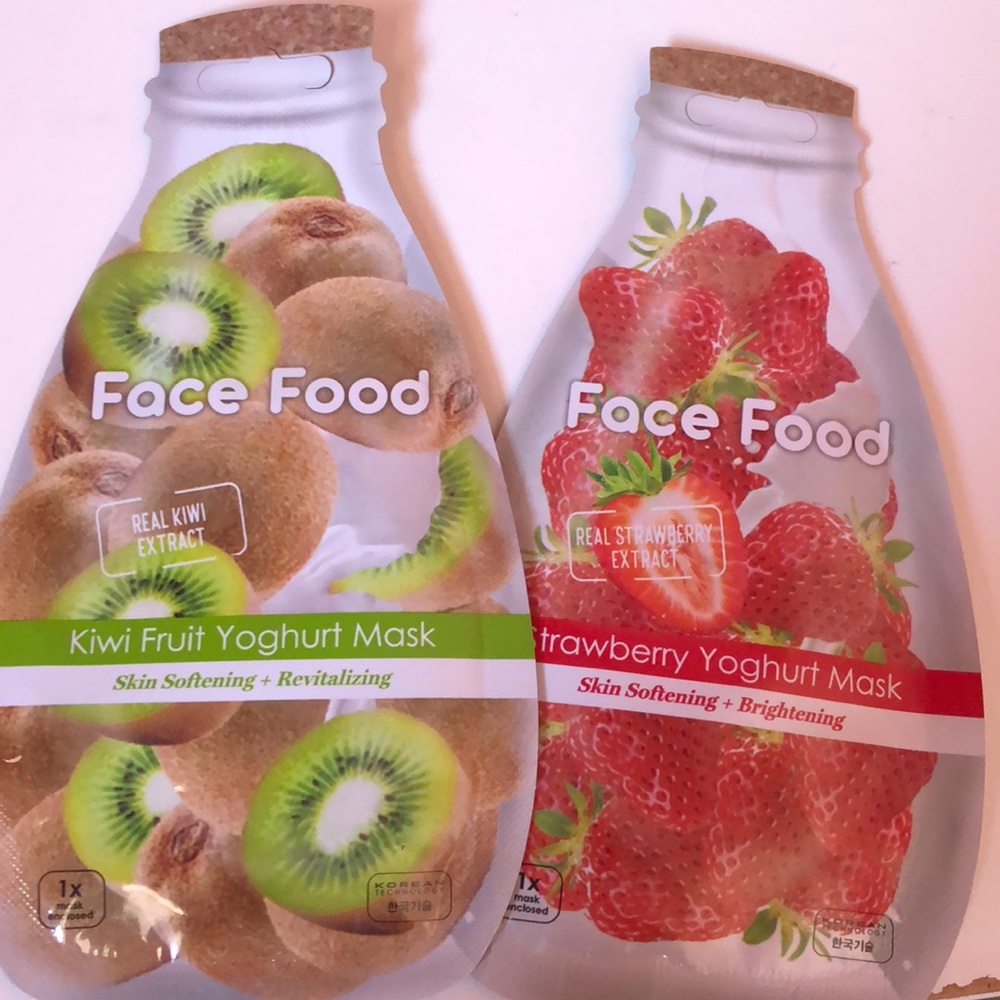Face food yoghurt face masks